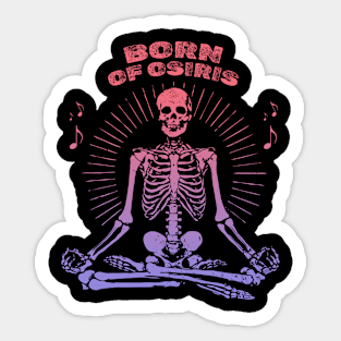 born of osiris Sticker